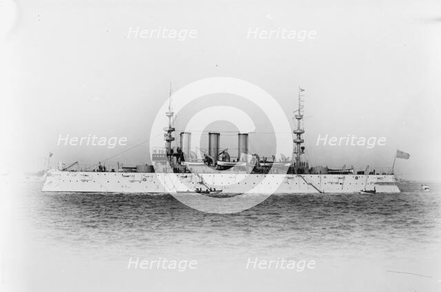 U.S.S. New York, (1899?). Creator: Edward H Hart.