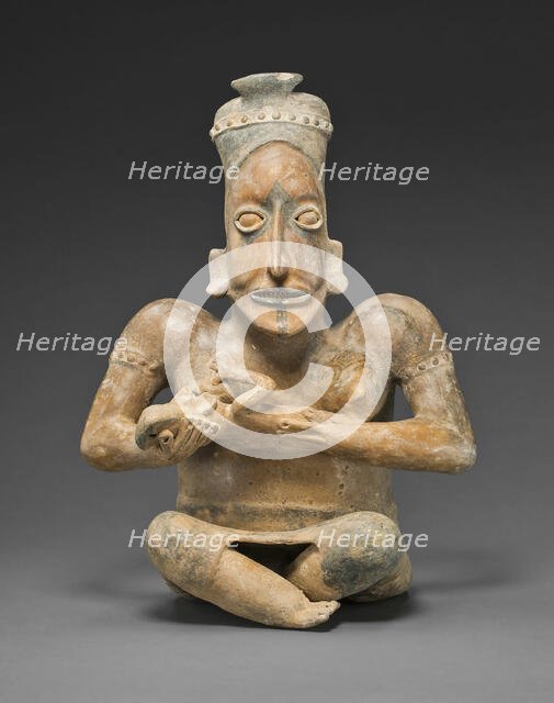 Seated Maternity Figure, 100 B.C./A.D. 300. Creator: Unknown.