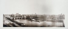 Panorama taken from the Louvre, 1st, 4th and 6th arrondissements, Paris, between 1862 and 1872. Creator: Unknown.