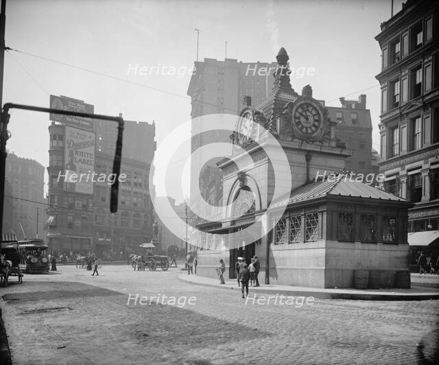 Adams Square, Boston, Mass., c1905. Creator: Unknown.