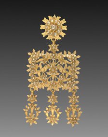 Earring, 1700s - 1800s. Creator: Unknown.