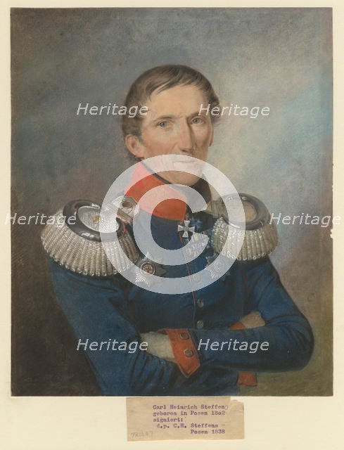 General Georg Wilhelm von Hofmann (1777–1860), 1838. Artist: Steffens, Carl Heinrich (1801-?)
