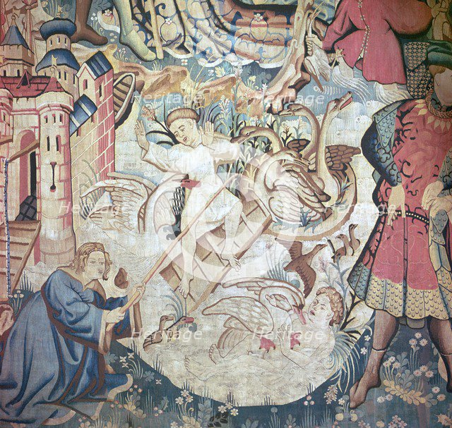 Devonshire Hunting Tapestries, 15th century. Artist: Unknown
