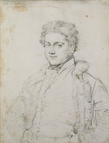 Portrait of Charles Robert Cockerell, 1817. Artist: Jean-Auguste-Dominique Ingres.