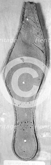 Sole of a Shoe, England, c. 1460. Creator: Unknown.