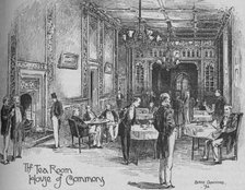 'Tea-Room, House of Commons', 1892. Artist: Henry Phillip Burke Downing.