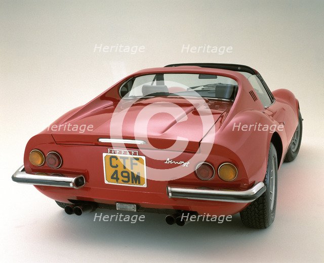 1974 Ferrari Dino 246 GTS. Artist: Unknown.