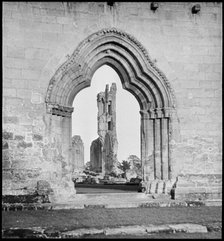 Byland Abbey, Byland With Wass, Ryedale, North Yorkshire, 1920-1945. Creator: Marjory L Wight.