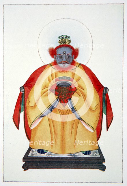 'Confucius the Great Unapotheosized God of China', 1922. Artist: Unknown