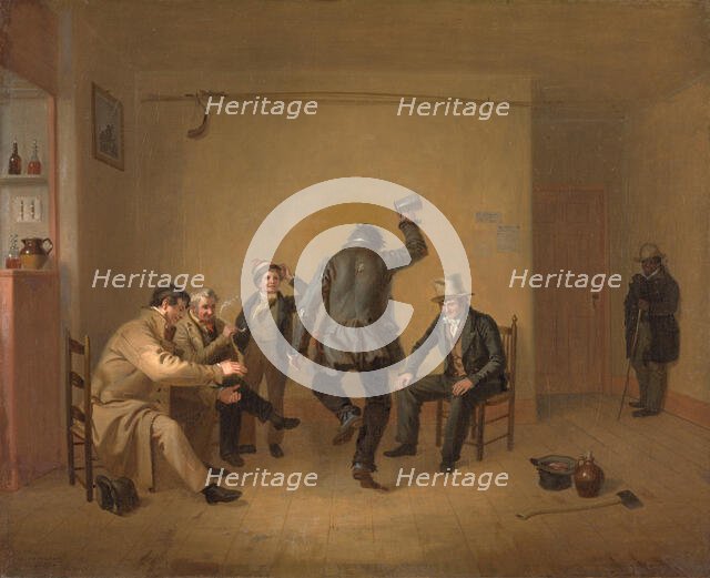 Bar-room Scene, 1835. Creator: William Sidney Mount.