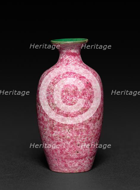 Miniature Vase, 1736-1795. Creator: Unknown.