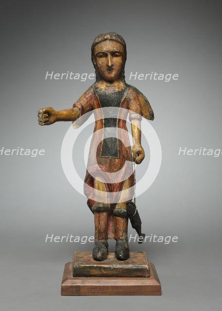 San Rafael - Archangel: santo de bulto, 1600s-1700s. Creator: Unknown.