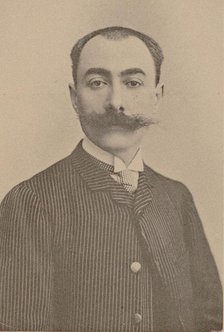 Portrait of pianist and composer André Messager (1853-1929). Creator: Anonymous.