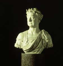Bust of King George I, c1732. Creator: John Michael Rysbrack.