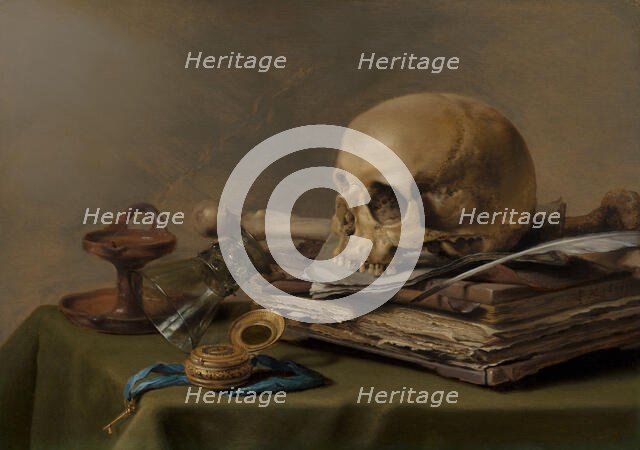 Vanitas Still Life, 1630. Creator: Pieter Claesz.