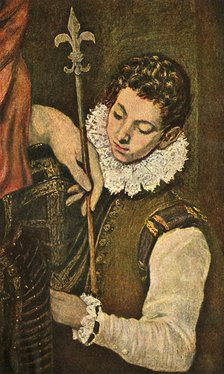 'St. Louis of France (or St. Ferdinand of Castile)', c1586-1590, (1938). Artist: El Greco.