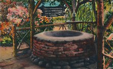 'The Wishing Well at Ramona's Marriage Place, Old Town. San Diego, California', c1941. Artist: Unknown.