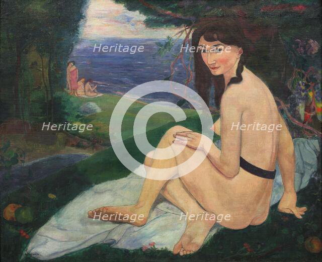 Nu de la comtesse d'Hauteroche, 1896. Creator: Seguin, Armand (1869-1903).