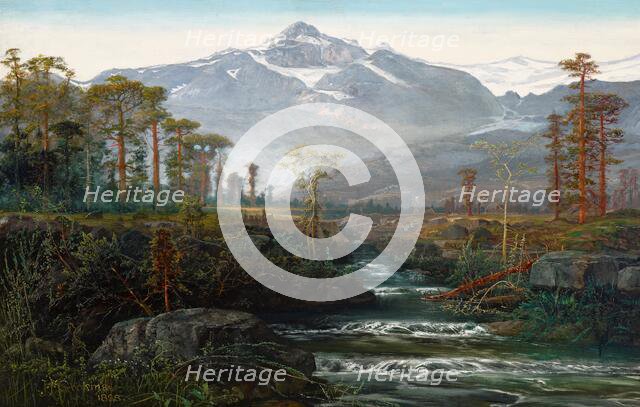 Scene in Switzerland, 1888. Creator: James Farrington Gookins.