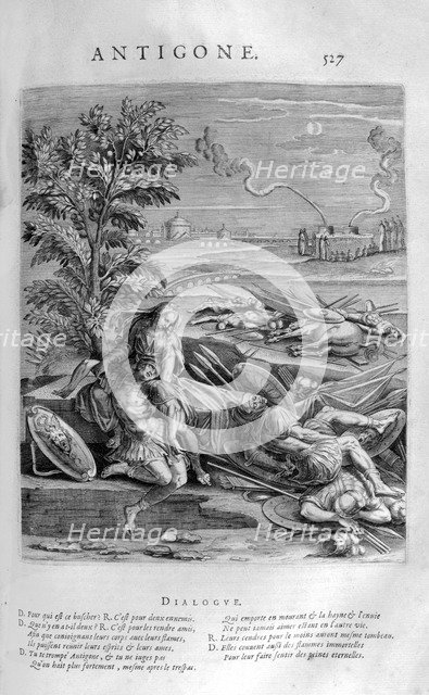 'Antigone', 1615. Artist: Leonard Gaultier