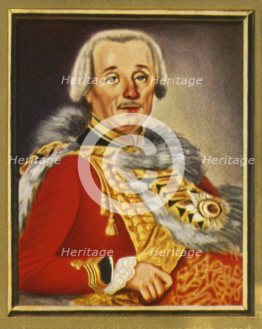 'Hans Joachim Von Ziethen', (1933).  Creator: Unknown.