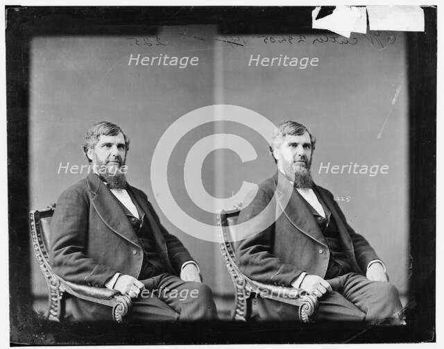 Augustus William Cutler of New York, 1865-1880. Creator: Unknown.