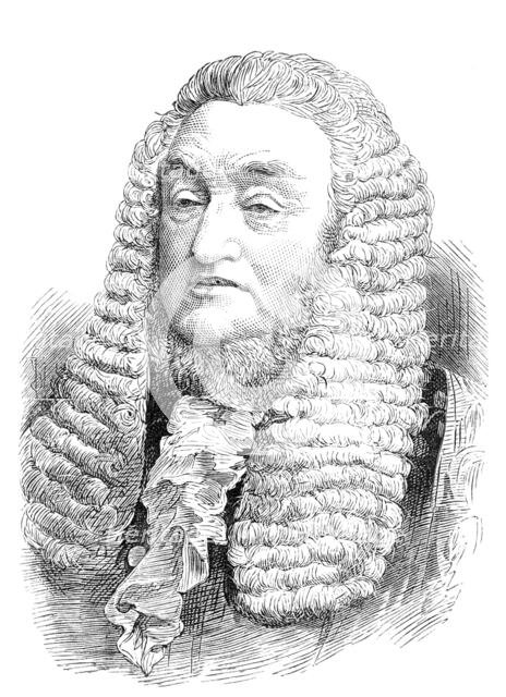 The late Sir W. M. James, Judge of the Court of Appeal, 1881. Creator: Unknown.