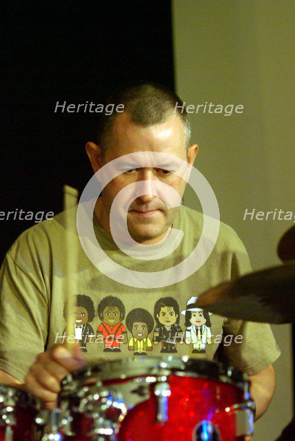 Mike Bradley, Brecon Jazz Festival, Powys, Wales.  Artist: Brian O'Connor