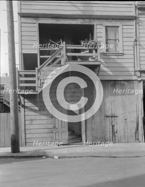 Mission District, San Francisco, California, 1936. Creator: Dorothea Lange.