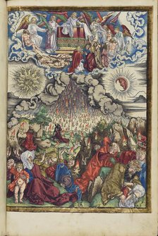 The opening of the fifth and sixth seals. From the Apocalypse (Revelation of John), 1511. Creator: Dürer, Albrecht (1471-1528).
