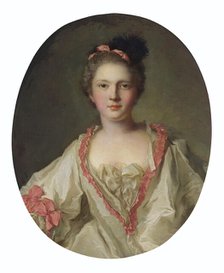 Portrait of Marie-Thérèse Geoffrin (1715-1791), Marquise de la Ferté-Imbault, 1739. Creator: Nattier, Jean-Marc (1685-1766).