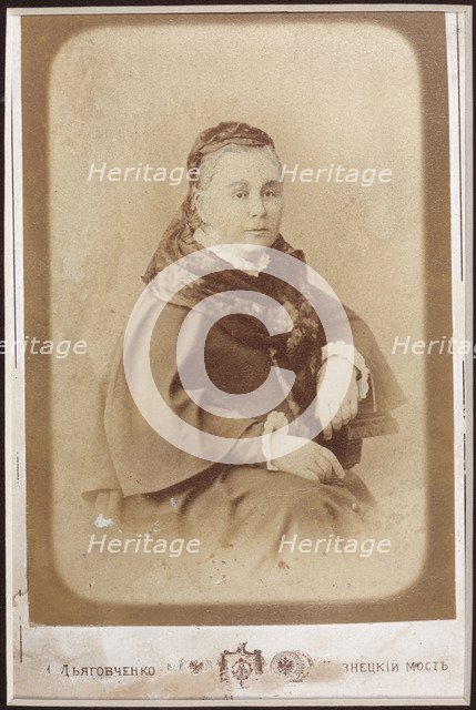 Cleopatra Dmitrievna Sukhotina, née Mansurova, 1870s-1880s.