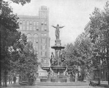 Fountain Square, Cincinnati, Ohio, USA, c1900.  Creator: Unknown.