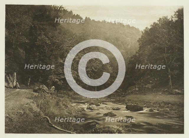 In Dove Dale (Staffordshire Side), 1880s. Creator: Peter Henry Emerson.