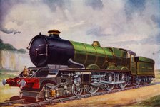 'The Mighty Express passenger engine of the Great Western Railway', 1935. Creator: Unknown.
