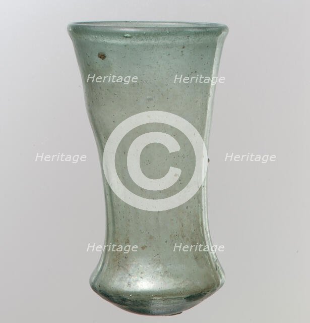 Glass Beaker, Frankish, late 6th-early 7th century. Creator: Unknown.