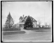Residence of Dr. J.H. Lancashire, Alma, Mich., between 1900 and 1906. Creator: Unknown.