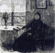 'Grandmother', 1909. Artist: Alexandre Lunois