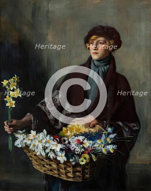 Kitty of Frying Pan Alley, c1921. Creator: Oswald Birley.