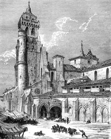 Monasterio de las Huelgas, Burgos, Spain, 19th century. Artist: Gustave Doré