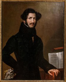 Portrait of the composer Gaetano Donizetti (1797-1848), First half of the 19th century. Creator: Anonymous.