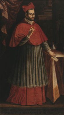 Saint Carlo Borromeo , Second Half of the 17th cen. Creator: Bizzozzero, Ottavio (active 1669-1690).