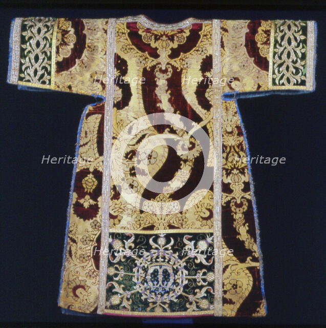 Two Dalmatics, Spain, Late 15th/early 16th century (cuffs and apparels: late 15th century. Creator: Unknown.