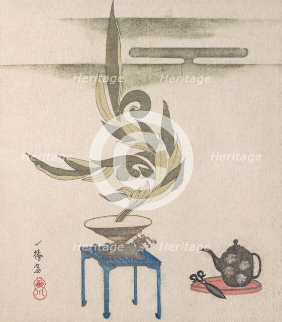 Flower Arrangement, 19th century. Creator: Utagawa Itchinsai.