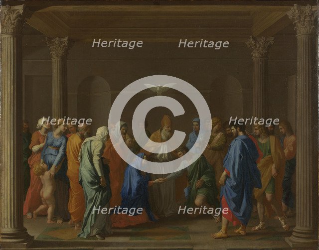 Seven Sacraments: Marriage, ca 1637-1640. Artist: Poussin, Nicolas (1594-1665)