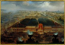 Constitution Day on Place de la Concorde, November 12, 1848. Creator: Unknown.