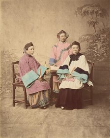 Filles de Lanxchow, 1870s. Creator: Unknown.