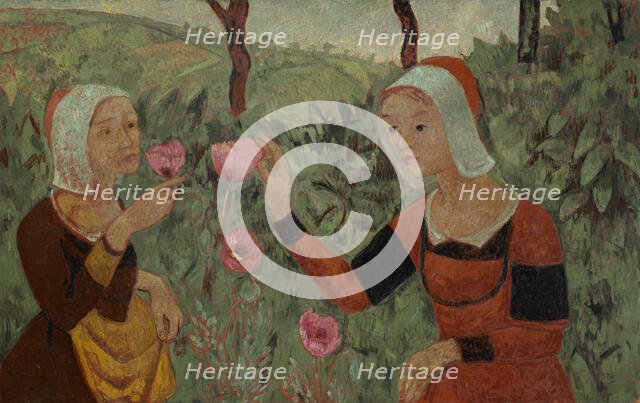 Poppies (Les pavots), c1915. Creator: Sérusier, Paul (1864-1927).
