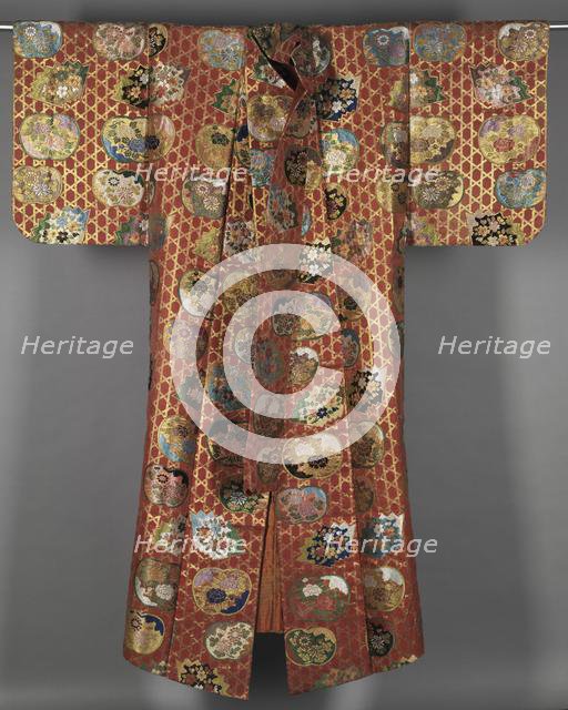 Noh Robe (Karaori), 1800-1850. Creator: Unknown.