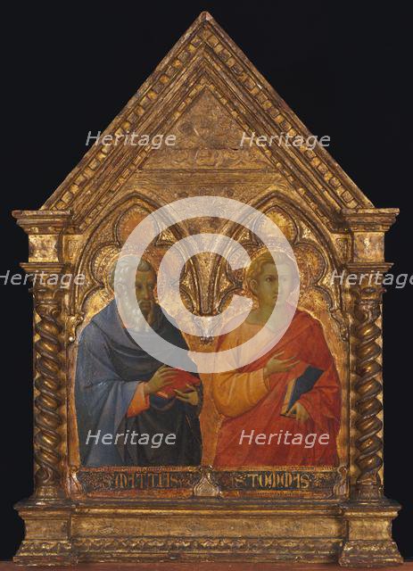 Saints Matthias and Thomas, ca. 1350. Creator: Bartolommeo Bulgarini.